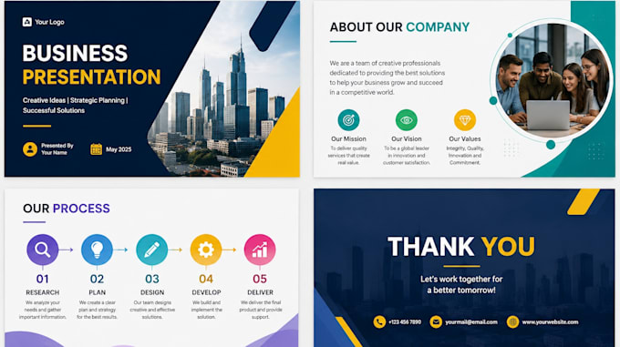professional in powerpoint presentation