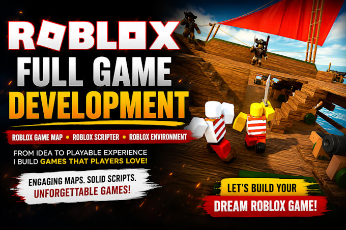 roblox full game development roblox game map roblox scripter roblox environment