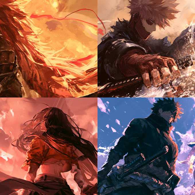 design professional anime banner for you