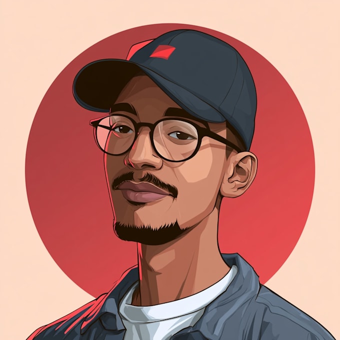 draw cartoon design for brand poster or merchandise