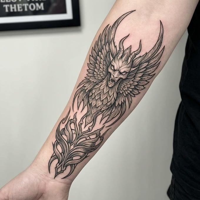 design professional tattoo and custom tattoo