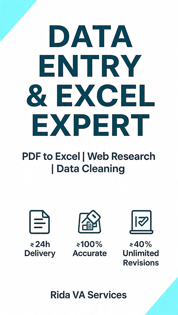 do fast and accurate data entry in excel and google sheets