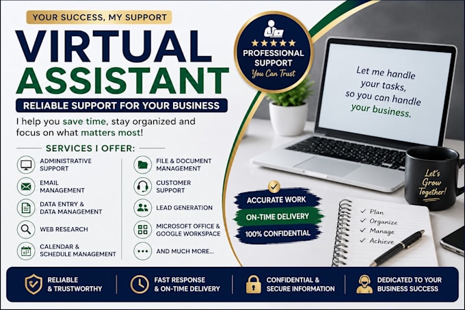 be your dedicated virtual assistant for business support
