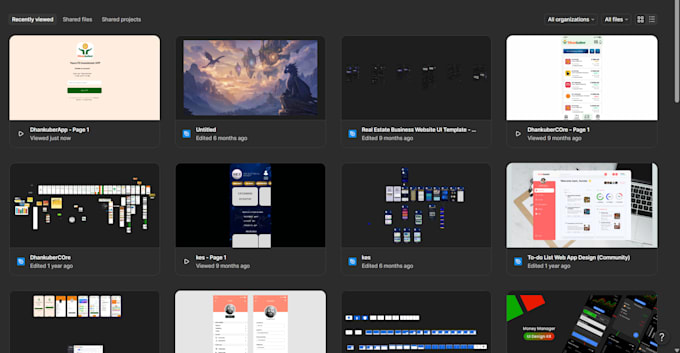 design mobile apps in figma