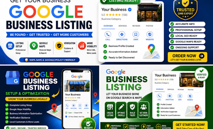 create and optimize your google business listing