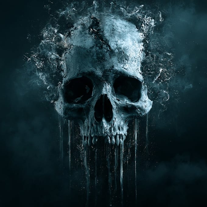design skull mascot and illustration for you
