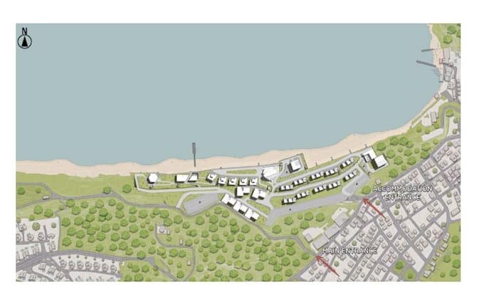 render and design master site plan, landscape, and layout