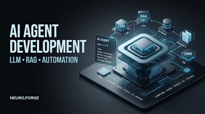 build ai agents, rag chatbots and llm automation
