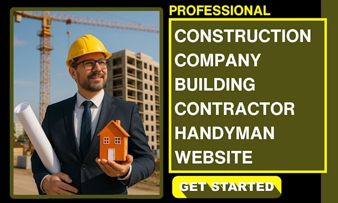 construction company website building contractor commercial contractor