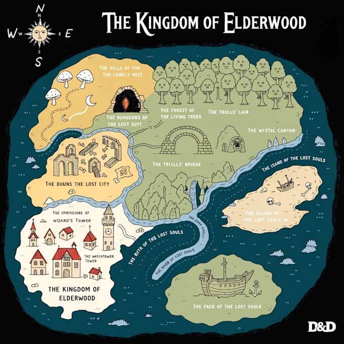 build a fantasy map for your dnd game