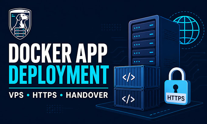 deploy your docker app to a vps with https and handover