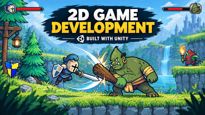 develop a custom 2d unity game prototype or rpg