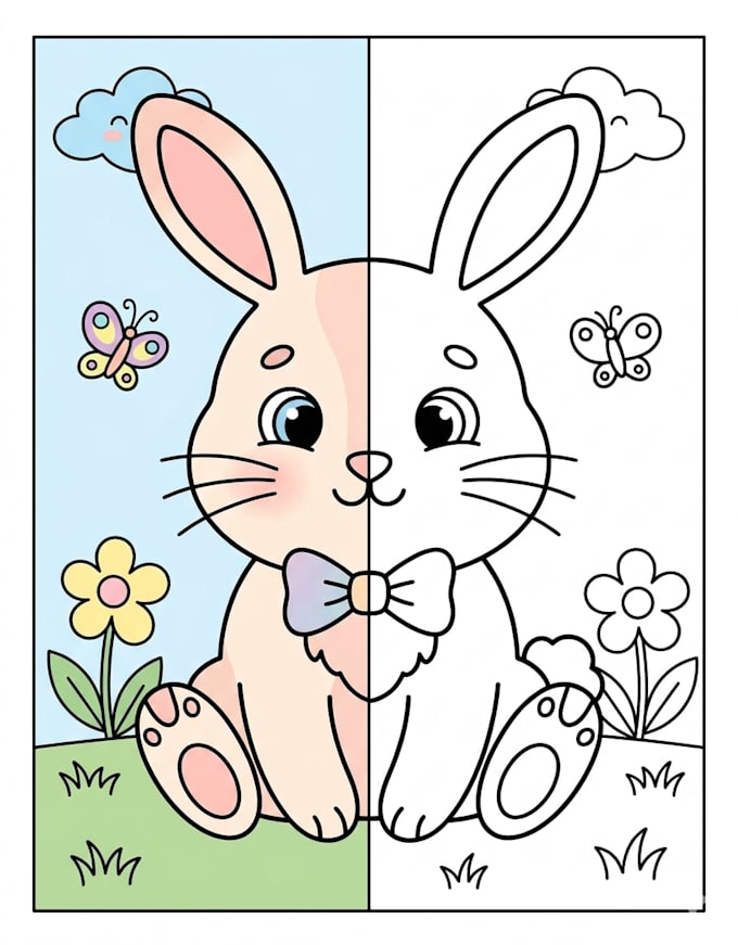 create coloring book pages and coloring books for children