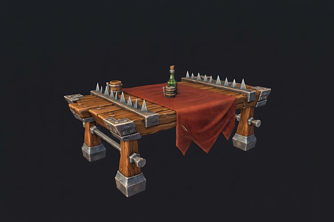 create stylized 3d game assets