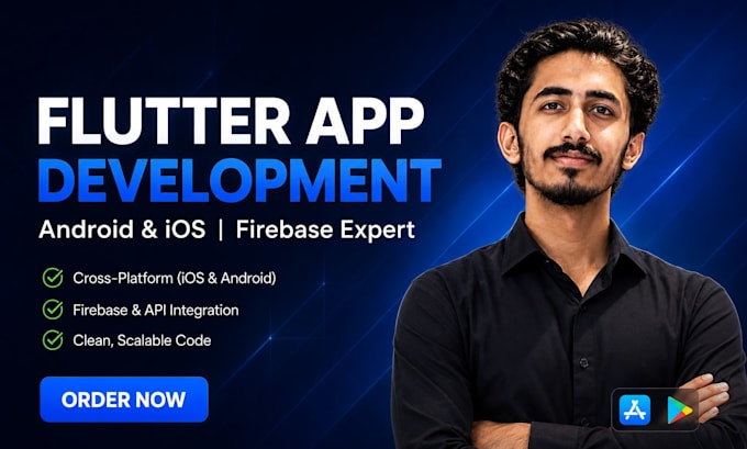 build a custom flutter app for android and ios