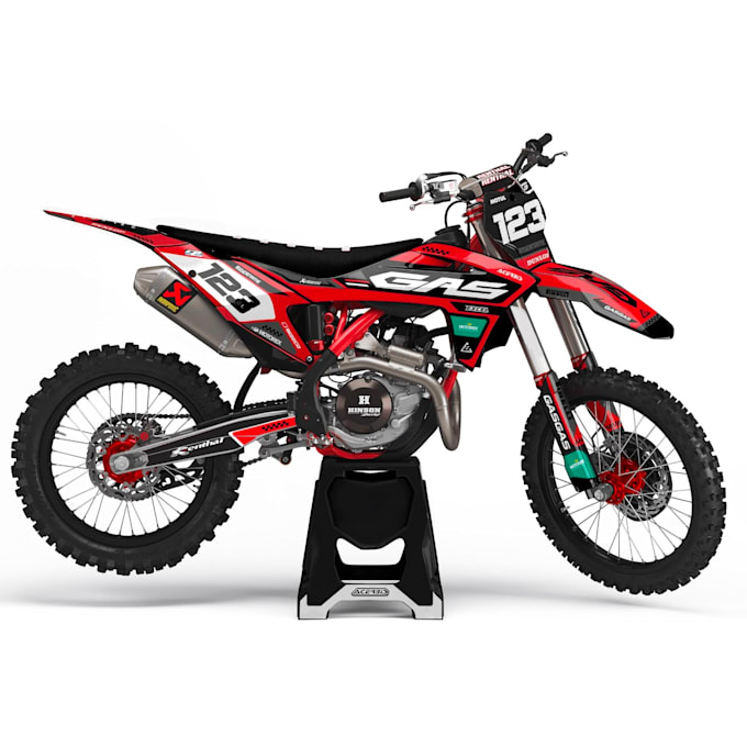design custom dirt bike graphics and wrap decals