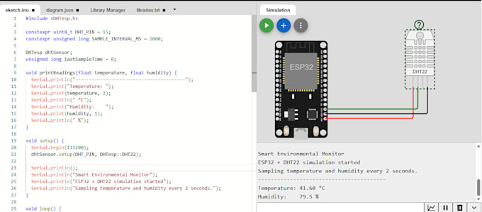 build iot projects using esp32, arduino, and sensors