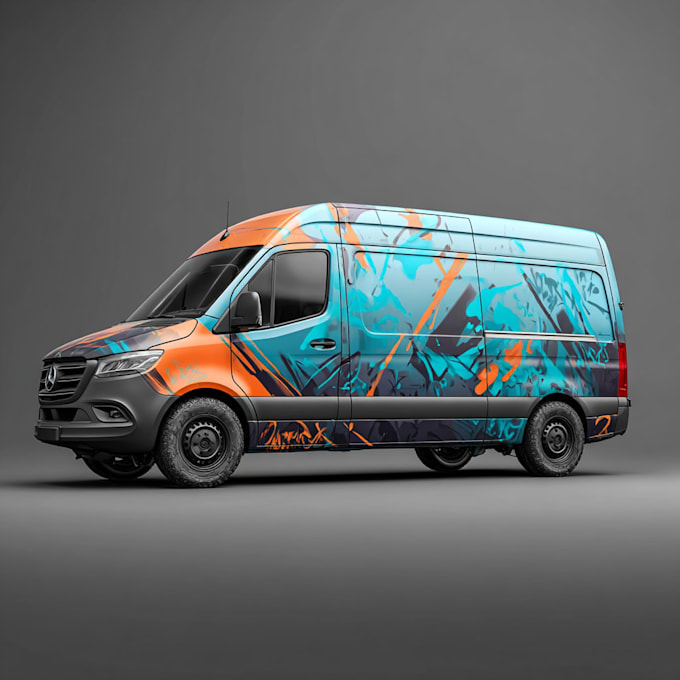 design professional vinyl car wrap graphics for any car