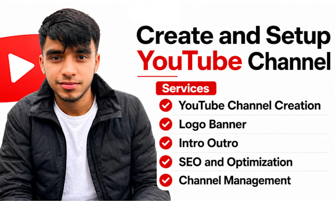 create and setup youtube channel