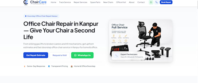 build a modern ai powered website with responsive design
