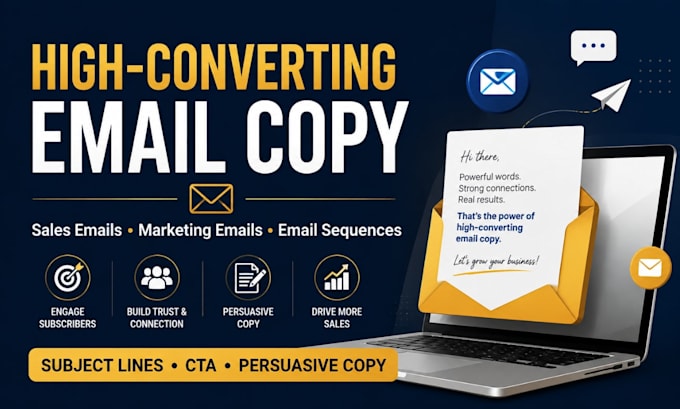 write high converting sales emails and email copy