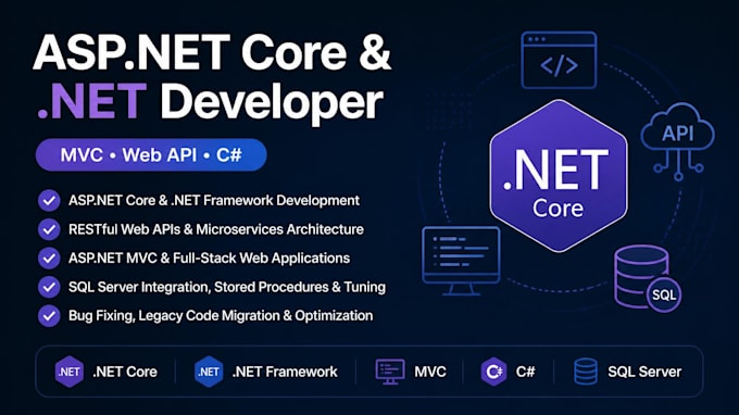 create asp net core web application web API and fix bugs