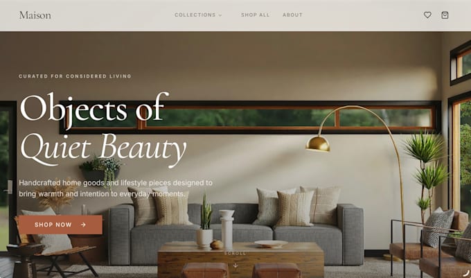 build and design a modern website