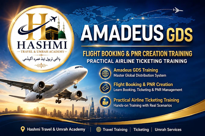 teach flight booking and pnr creation using amadeus gds