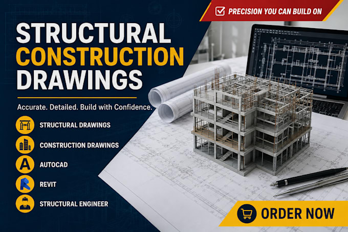 create structural construction drawings