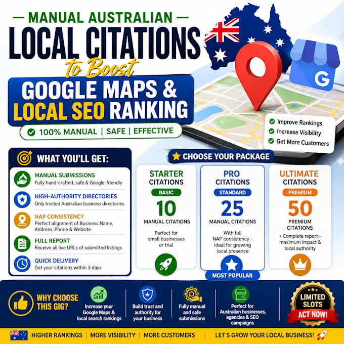 build google maps local citations for gmb ranking