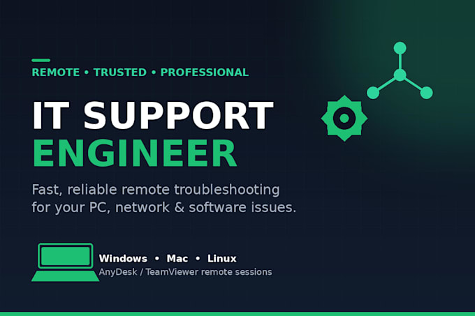 provide remote IT support and technical troubleshooting