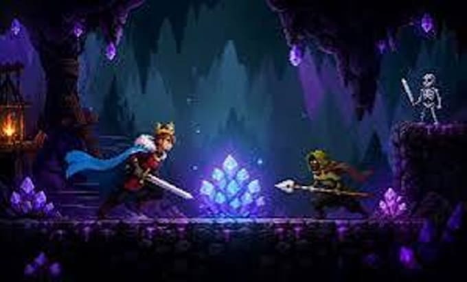 build 2d canvas game by HTML CSS javascript and create educational HTML5 games