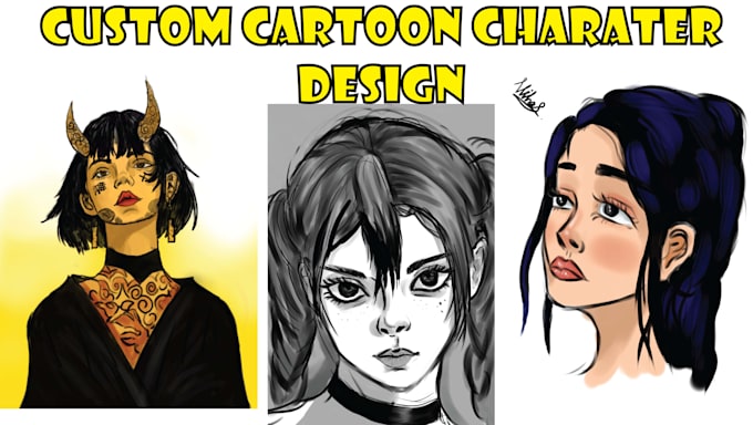 creat concept digital arts and comic characters