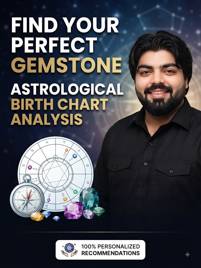discover your lucky stone through deep birth chart analysis