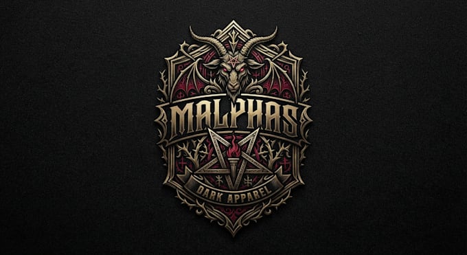 design a dark satanic logo for your brand