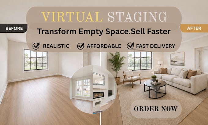 do realistic virtual staging and home renovation