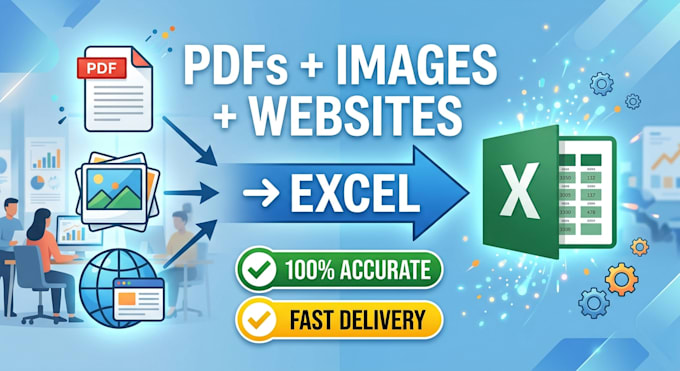 extract data from pdfs to excel accurately