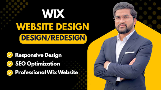 build or redesign your wix website or wix studio site