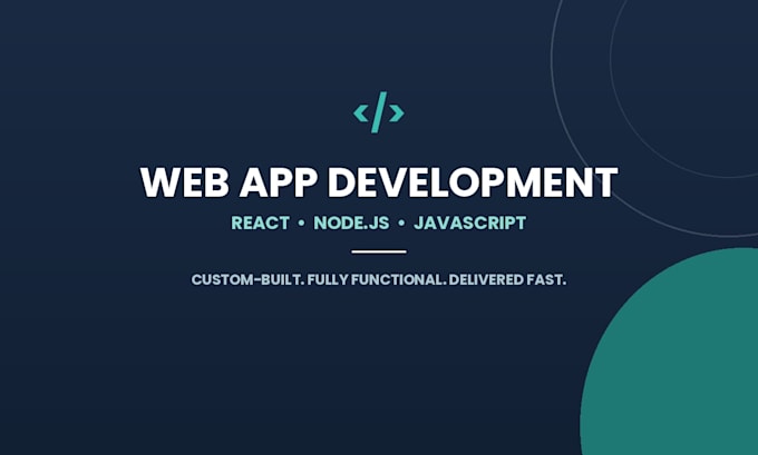build a custom website, business website, or web application