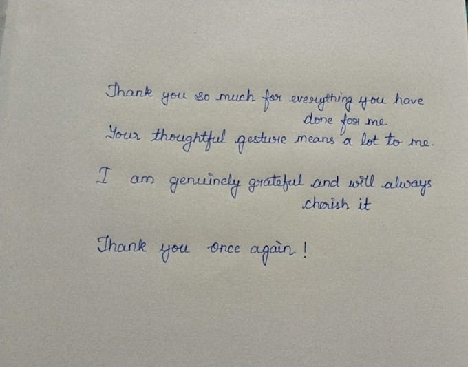 write beautiful handwritten letters and notes