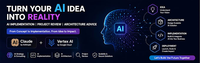 implement, review and architect ai solutions with claude and vertex ai