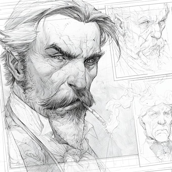 draw professional comic pages