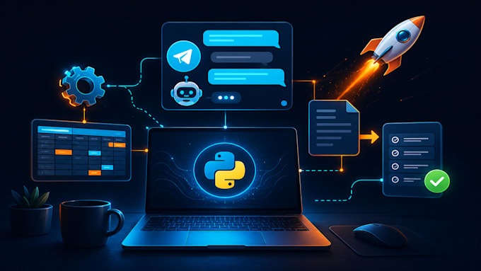build custom python automation scripts and bots