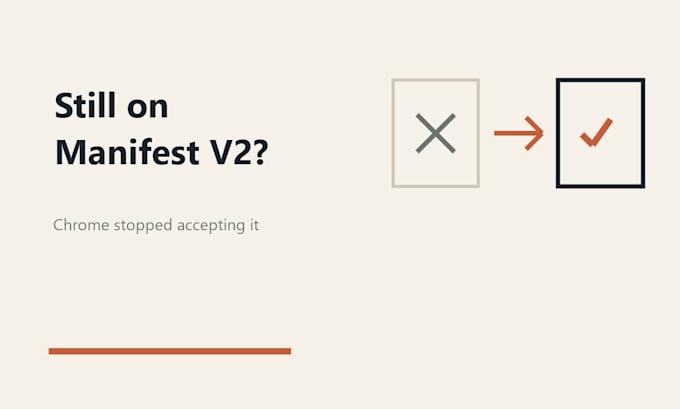 migrate your chrome extension from manifest v2 to v3