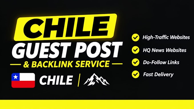 high quality chile and peru guest posting  websites  backlinks