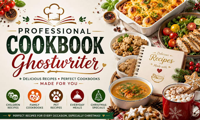 be kids cookbook ghostwriter