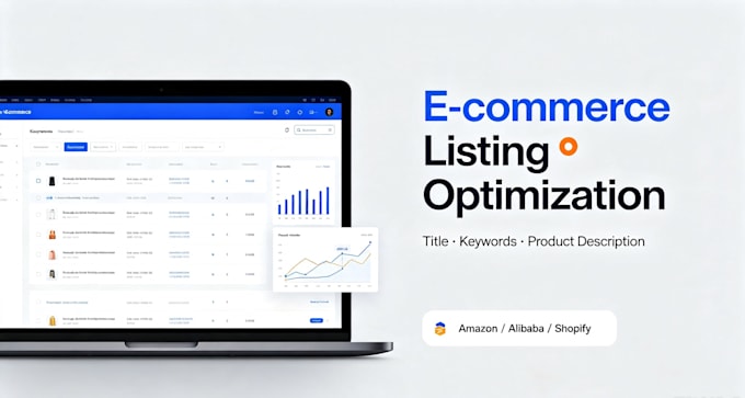 do listing optimize,keyword research,product description,alibaba,amazon,shopify