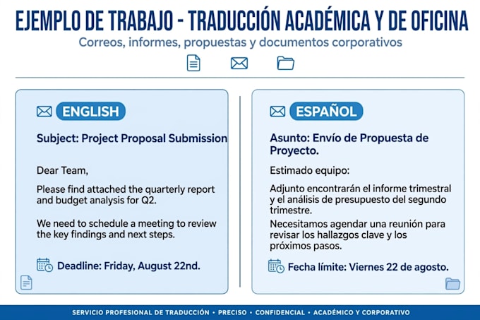 traducciones del inglés al español