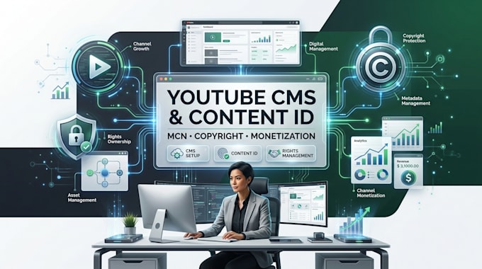 do youtube cms, content id, copyright and monetization