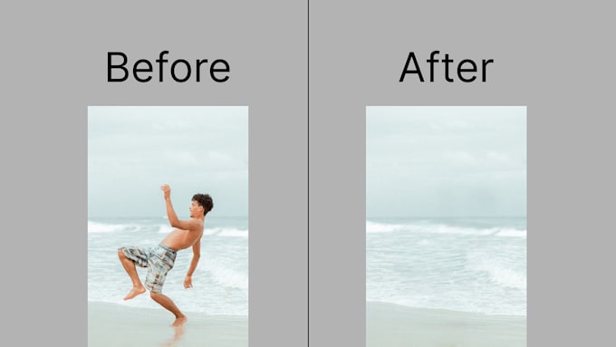 remove unwanted objects from your photos